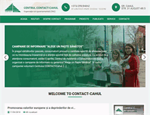 Tablet Screenshot of contact-cahul.md
